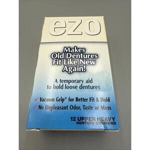 Ezo Denture Cushions Upper Heavy Duty-  I Box 12 Pieces